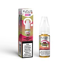 Kiwi Passion Fruit Guava Nic Salt E-Liquid By Elf Bar Elfliq 20Mg