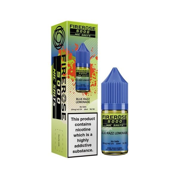 Firerose 5000 Blue Razz Lemonade Nic Salt - 20Mg