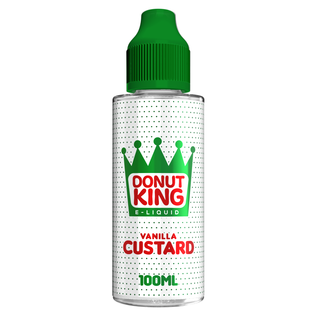Vanilla Custard Shortfill E-liquid by Donut King 100ml