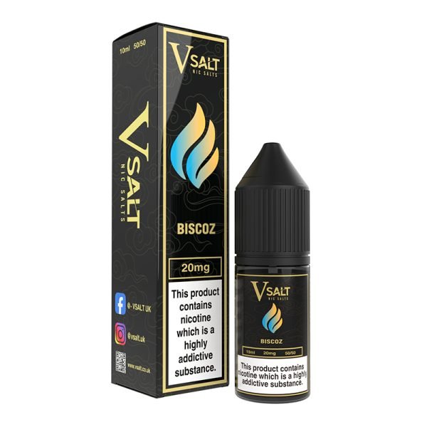 Biscoz Nic Salt By V Salt 50PG 50VG 20mg